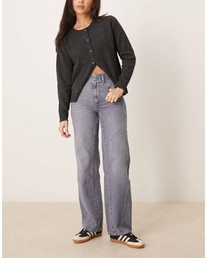 Free People Aster Straight Leg Jeans - Multicolor