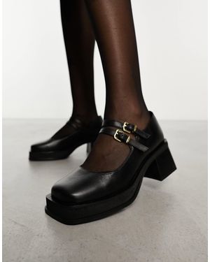 Walk London Mary Janes - Black