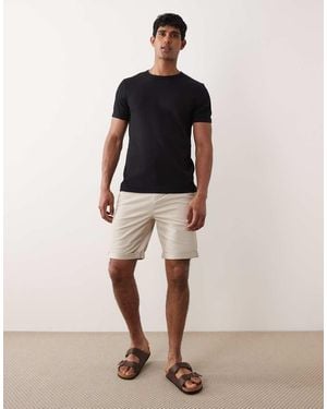 Only & Sons Regular Fit Chino Shorts - Natural