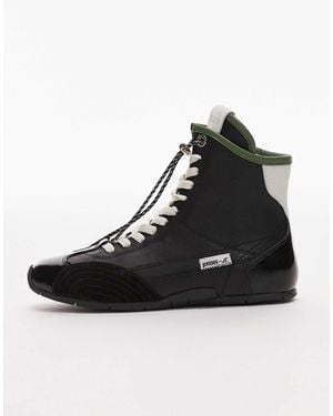 Bronx Myr-aa Lace Up Boxing Boot - Black