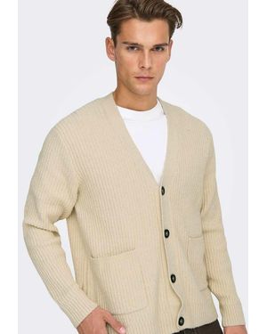Only & Sons Vest - Naturel