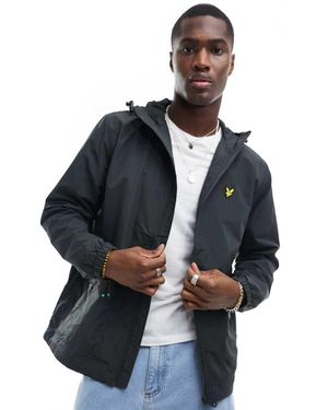 Lyle & Scott Zip Through Hooded Jacket - Blue