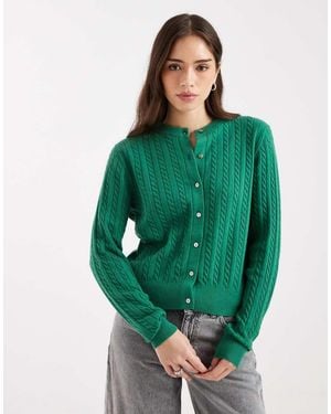 Levi's Super Soft Knitted Cardigan - Green