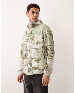 Columbia Challenger Ii Novelty Windbreaker - Natural