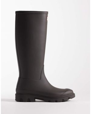 HUNTER Botas De Agua De Caña Alta Downpour De - Negro