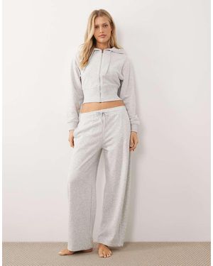Gina Tricot Mix And Match Barrel Joggers - Natural