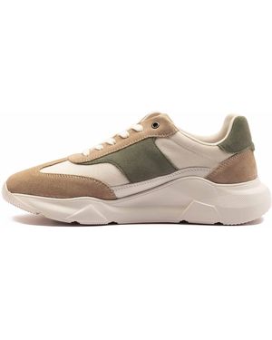 OFF THE HOOK – collins – legere leder-sneaker für herren - Natur