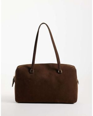 ASOS Soft Holdall Tote Bag - Brown