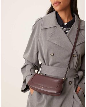 Calvin Klein Small Cross Body Bag - Brown