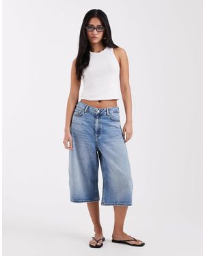 JJXX Alina baggy Denim Jorts - Blue