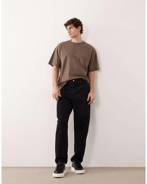 ASOS COLLECTIVE Ac-b-251 Tapered Slim Fit Jeans - Grey