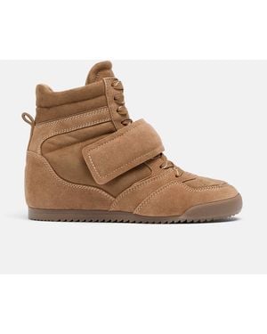 Stradivarius Sneaker mit keilabsatz - Braun