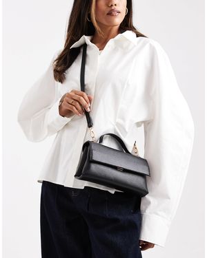 Glamorous Classic Top Handle Bag - White