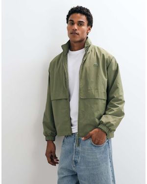 Lacoste Water Repellent Windbreaker Jacket - Green