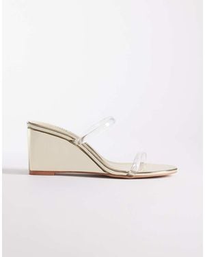 SIMMI Simmi London Dianna Wedge Sandals - White