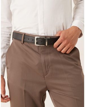 ASOS – eleganter wendegürtel - Braun