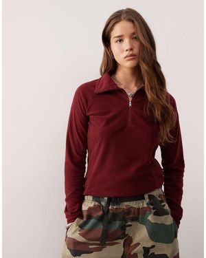 Columbia Glacial Iv 1/2 Zip Fleece - Red