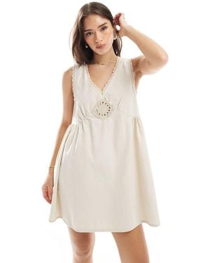 ASOS Vestito Corto - Bianco