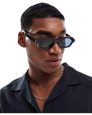 Jack & Jones Rectangle Sunglasses - Blue