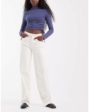 ONLY Tonnie Loose Straight Leg Jeans - Blue