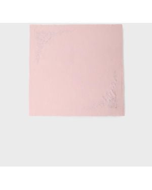 Stradivarius Rhinestones Scarf - Pink