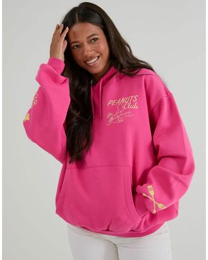 Skinnydip London Peanuts Sailing Hoodie - Pink