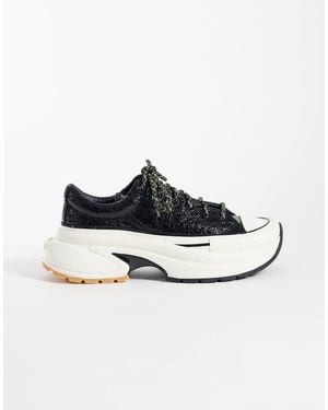 Converse Zapatillas De Deporte Run Star Crush Negras Con Doble Cordonaje-Negro - Blanco