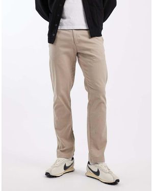 New Look Slim Fit Chinos - Natural