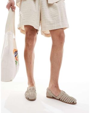 ASOS Fisherman Sandals - White