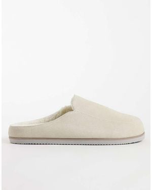 ASOS Clog Mule Slipper - White