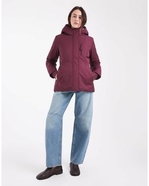 Hollister Windbreaker-jacke - Rot