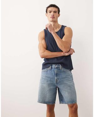 Abercrombie & Fitch Baggy Jorts - Blue