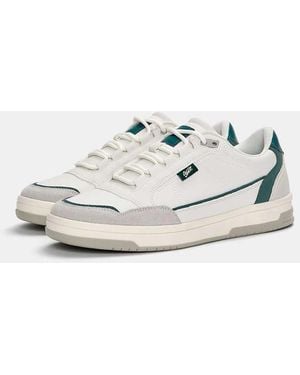 Pull&Bear Sneakers Met Dikke Zool - Wit