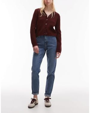 TOPSHOP Original Mom High Rise Jean - Blue
