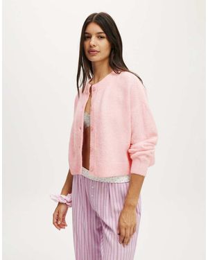 Cotton On Button Up Cardigan - Pink