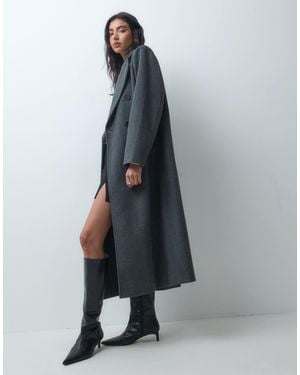 ONLY Tailored Maxi Coat - Blue