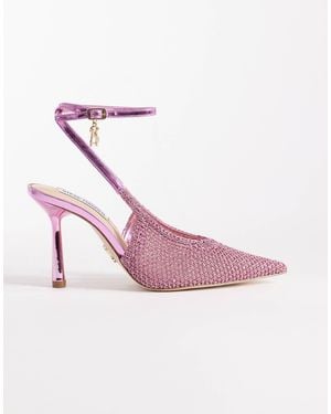 Steve Madden Ascension Embellished Heeled Shoes - Pink