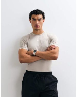 Jack & Jones Sports Baselayer Jersey T-shirt - White