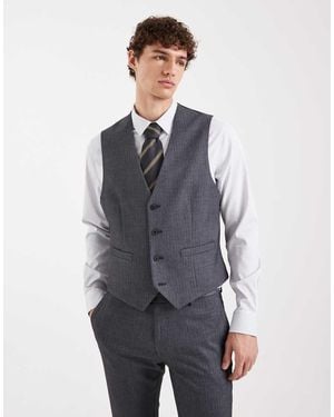 ASOS Skinny Suit Waistcoat - Grey