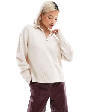French Connection – strickpullover - Weiß