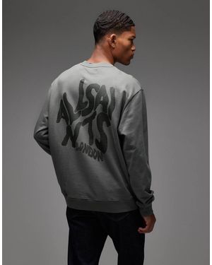AllSaints Orlando Crew Sweatshirt - Grey