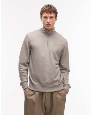 Champion Icons Half Zip Sweatshirt - Grey