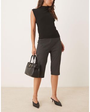 ASOS Tailored Capri Pants - Black