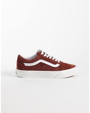 Vans Old skool baskets bordeaux - Marron