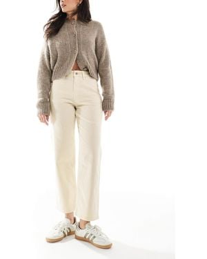 ASOS Comfort Stretch Straight Leg Jeans - White