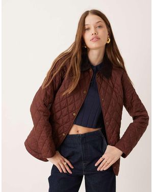 Barbour Annandale Quilted Jacket - Brown