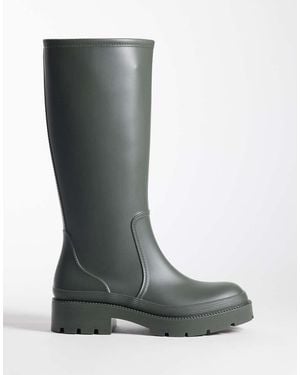 SEQWL Botas De Agua Verdes De - Negro