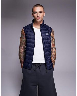 EA7 Armani Light Padded Gilet - Blue