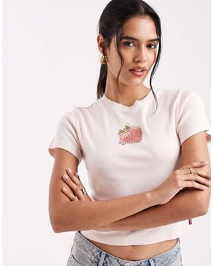 Levi's Fruit Graphic Baby Tee - White