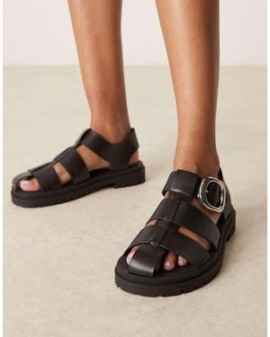 ASOS Monarch Chunky Fishermans - Black